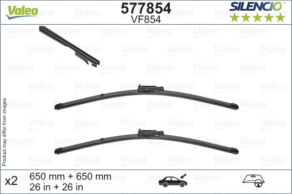 VALEO 577854 Valytuvai