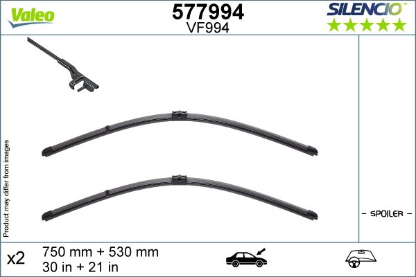 VALEO 577994 Valytuvai