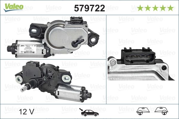 Valytuvo variklis VALEO 579722