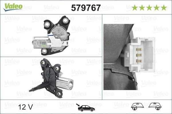 Valytuvo variklis VALEO 579767
