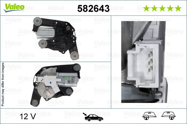 Valytuvo variklis VALEO 582643