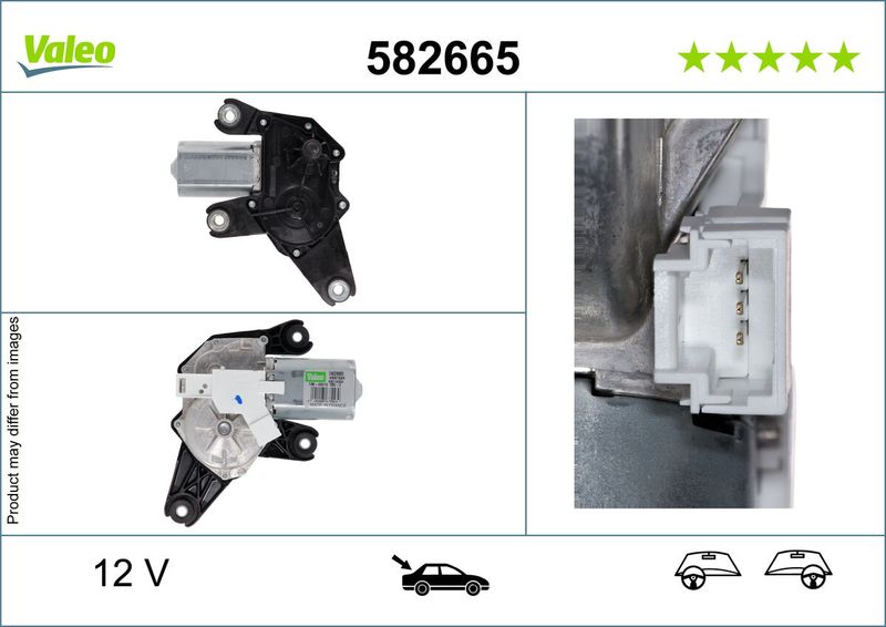 Valytuvo variklis VALEO 582665