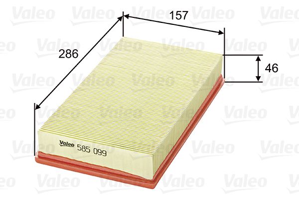 Oro filtras VALEO 585099