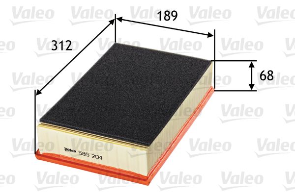 Oro filtras VALEO 585204
