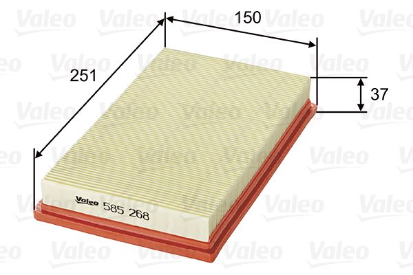 Oro filtras VALEO 585268