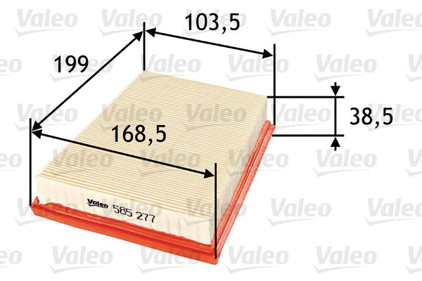 Oro filtras VALEO 585277