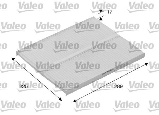 Filtras, salono oras VALEO 698167