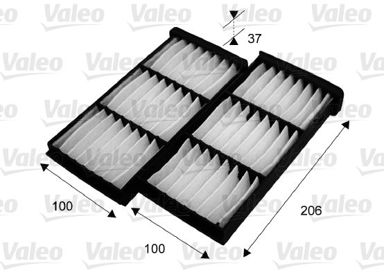 Filtras, salono oras VALEO 715545