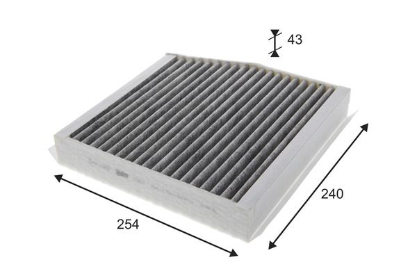 Filtras, salono oras VALEO 715814