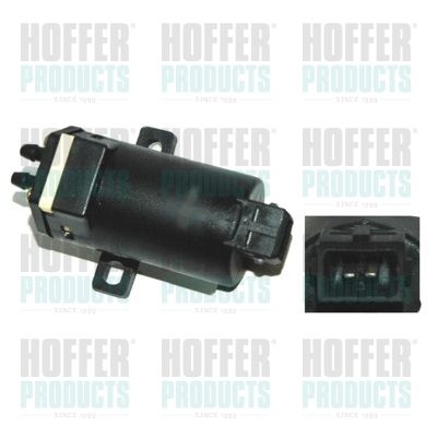 HOFFER 7500142 Vandens siurblys, priekinio stiklo plovimas
