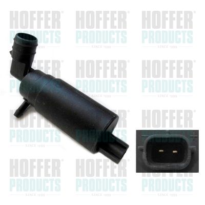 HOFFER 7500199 Vandens siurblys, priekinio stiklo plovimas