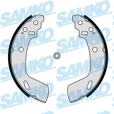 Stabdžių trinkelių komplektas SAMKO 81188