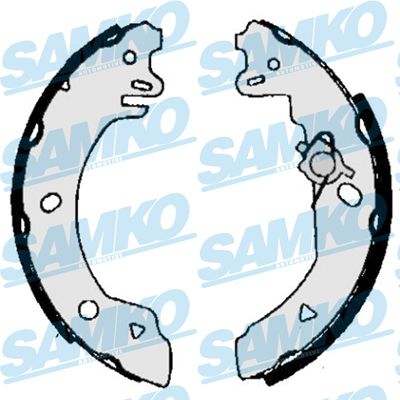 Stabdžių trinkelių komplektas SAMKO 85770