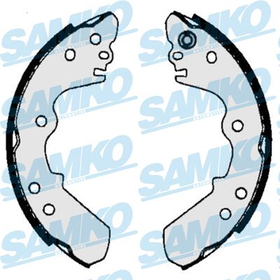 Stabdžių trinkelių komplektas SAMKO 86340