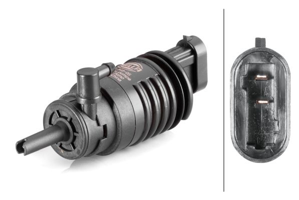 HELLA 8TW 006 848-051 Vandens siurblys, priekinio stiklo plovimas
