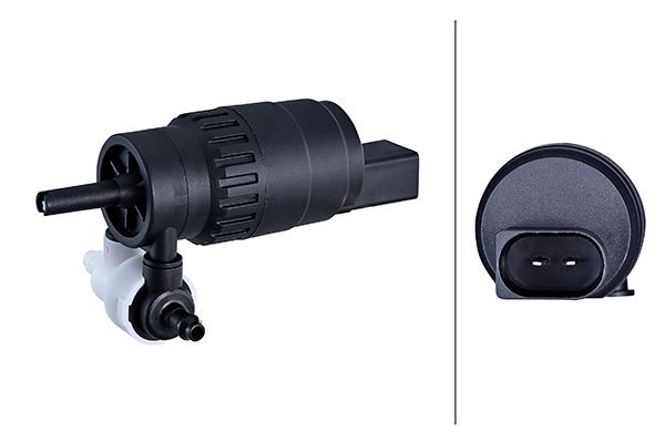 HELLA 8TW 006 849-241 Vandens siurblys, priekinio stiklo plovimas