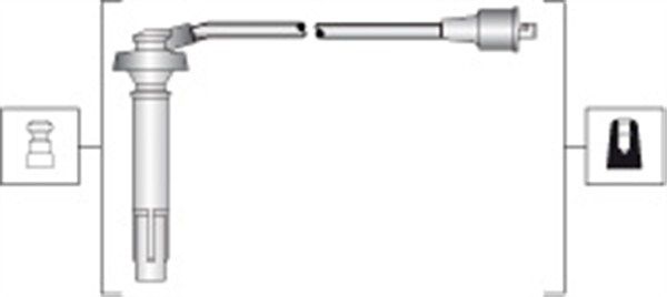 Uždegimo laido komplektas MAGNETI MARELLI 941318111310