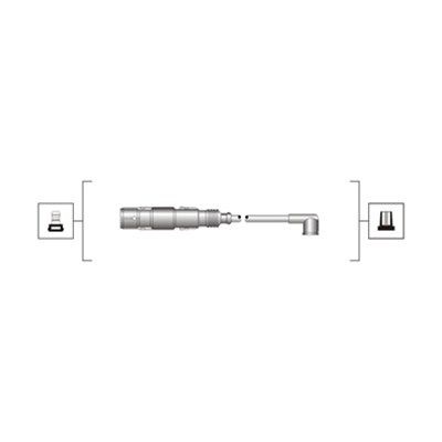 Uždegimo laido komplektas MAGNETI MARELLI 941319170025
