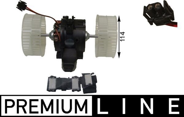 Vidaus pūtiklis MAHLE AB 133 000P