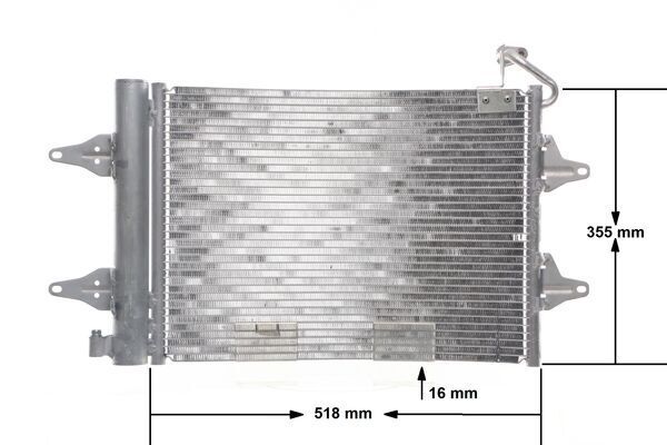 MAHLE AC 359 000S Kondensatorius, oro kondicionierius