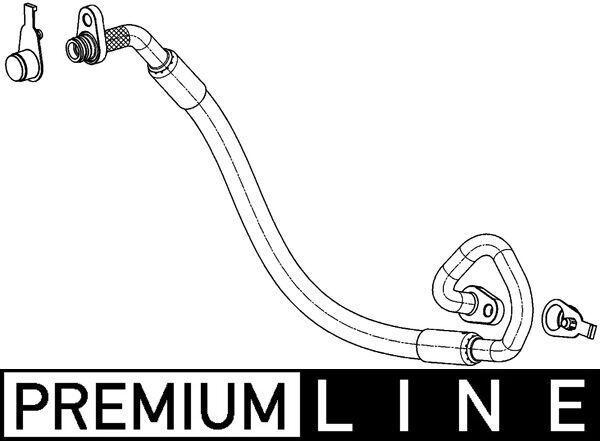MAHLE AP101000P Aukšto slėgio linija, oro kondicionavimas