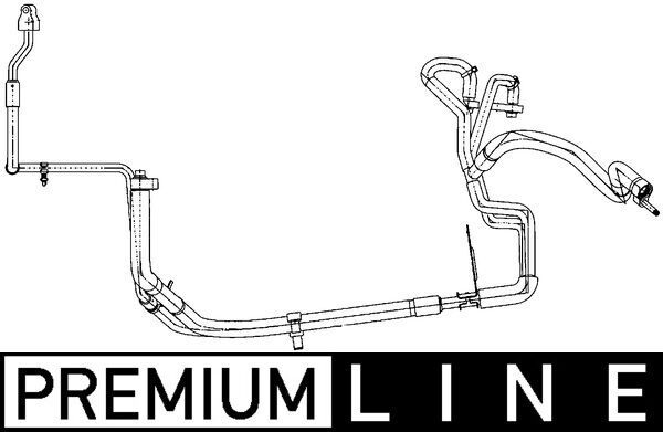 MAHLE AP113000P Aukšto/žemo slėgio linija, oro kondicionavimas