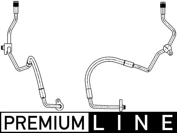 MAHLE AP118000P Aukšto slėgio linija, oro kondicionavimas