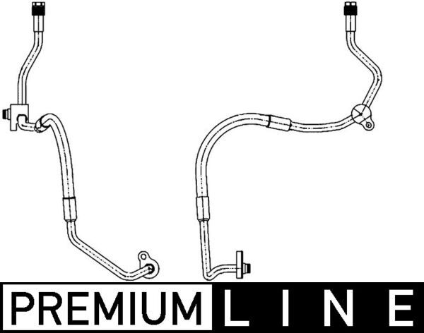MAHLE AP119000P Aukšto slėgio linija, oro kondicionavimas