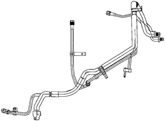 MAHLE AP135000P Aukšto/žemo slėgio linija, oro kondicionavimas