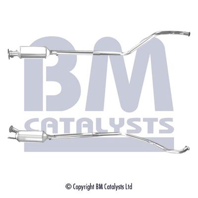 Suodžių / kietųjų dalelių filtras, išmetimo sistema BM Catalysts BM11014