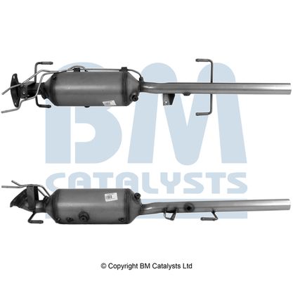 Suodžių / kietųjų dalelių filtras, išmetimo sistema BM Catalysts BM11015H
