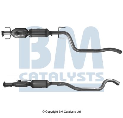 Suodžių / kietųjų dalelių filtras, išmetimo sistema BM Catalysts BM11028H