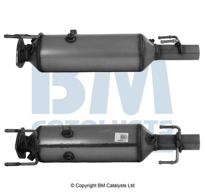 Suodžių / kietųjų dalelių filtras, išmetimo sistema BM Catalysts BM11099H