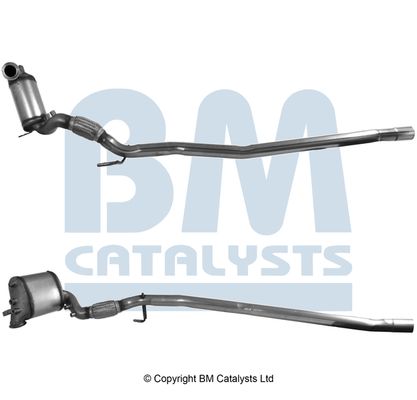 Suodžių / kietųjų dalelių filtras, išmetimo sistema BM Catalysts BM11143