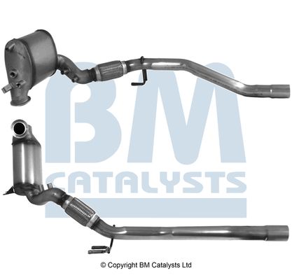 Suodžių / kietųjų dalelių filtras, išmetimo sistema BM Catalysts BM11150