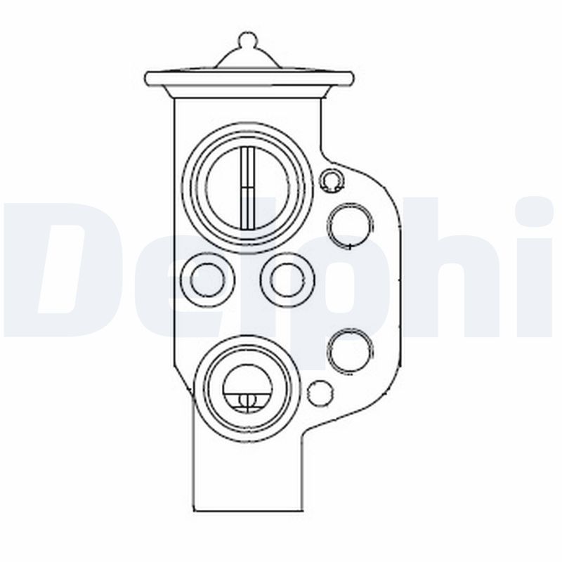 DELPHI CB1004V Išsiplėtimo vožtuvas, oro kondicionavimas