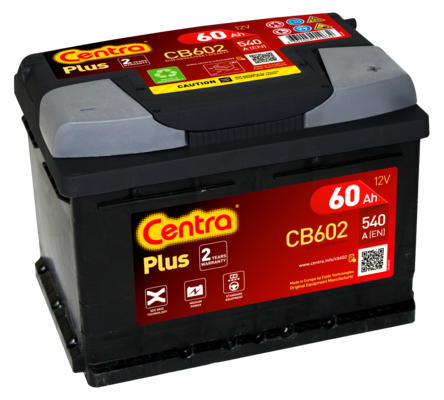 Starterio akumuliatorius CENTRA CB602