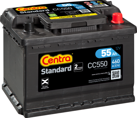 Starterio akumuliatorius CENTRA CC550