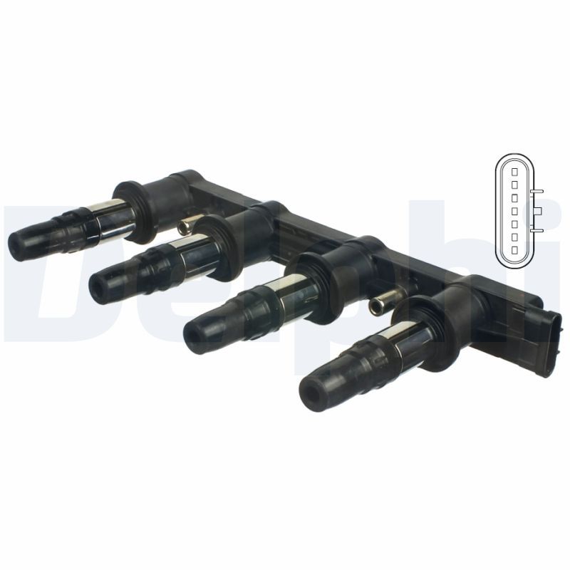 DELPHI CE01841-12B1 Ritė, uždegimas