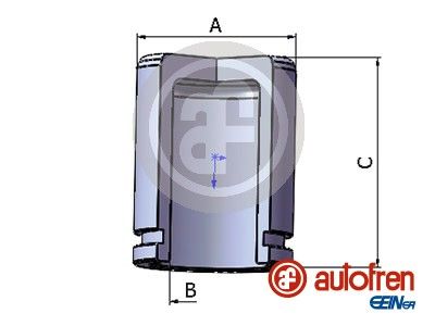 Stūmoklis, stabdžių apkaba AUTOFREN SEINSA D025297