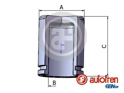 Stūmoklis, stabdžių apkaba AUTOFREN SEINSA D025770