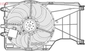 DENSO DER20001 Ventiliatorius, radiatoriaus