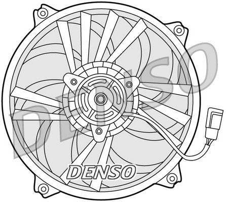 DENSO DER21015 Ventiliatorius, radiatoriaus