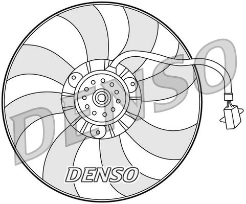 DENSO DER32007 Ventiliatorius, radiatoriaus