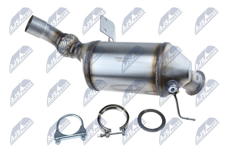 Suodžių / kietųjų dalelių filtras, išmetimo sistema NTY DPF-BM-005
