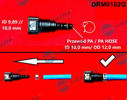 Dr.Motor Automotive DRM0162Q Žarnos suleidimas, degalų žarna