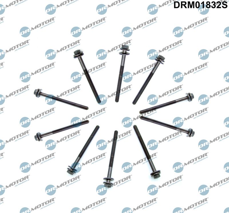 Varžtų kompl., cil. galvutės varžtai Dr.Motor Automotive DRM01832S