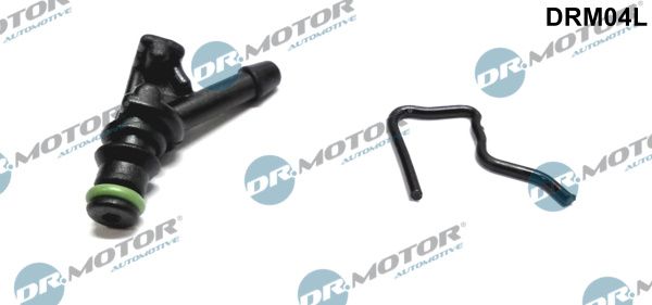 Dr.Motor Automotive DRM04L Žarnos suleidimas, degalų žarna