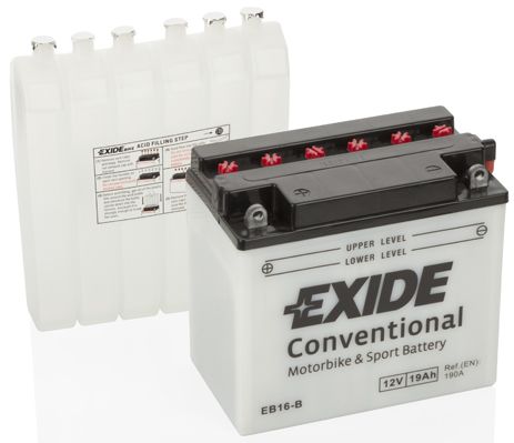 EXIDE EB16-B Starterio akumuliatorius
