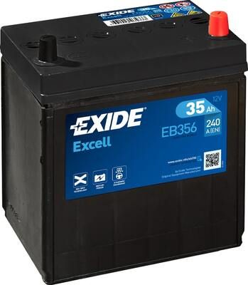 EXIDE EB356 Starterio akumuliatorius